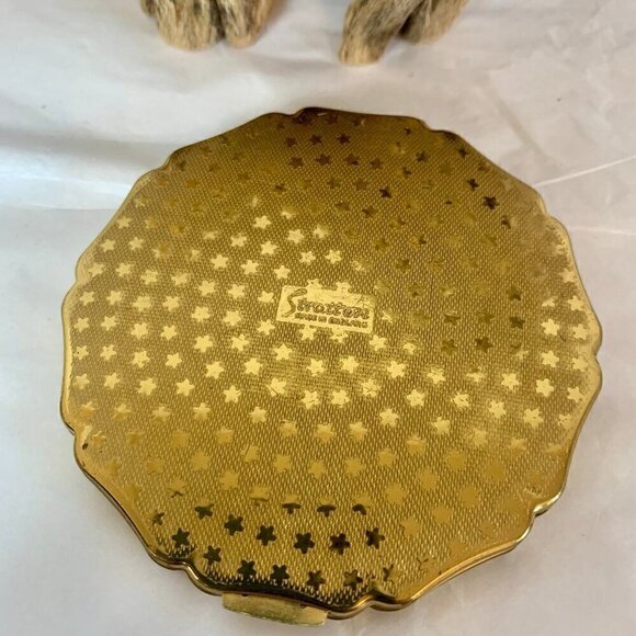 Vintage Stratton Pheasant Loose Powder Compact - Picture 3 of 7